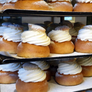 Semlor på plåt